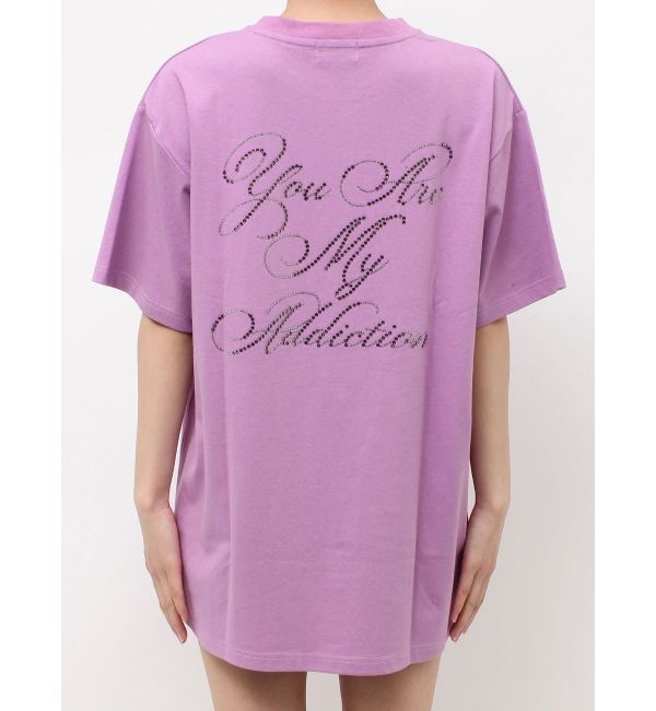 EVRIS「ラインストーングラフィック BIG Tシャツ」|Tシャツ・カットソー|