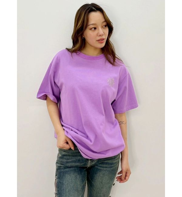 EVRIS「ラインストーングラフィック BIG Tシャツ」|Tシャツ・カットソー|