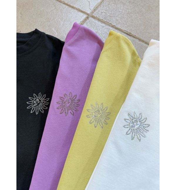 EVRIS「ラインストーングラフィック BIG Tシャツ」|Tシャツ・カットソー|