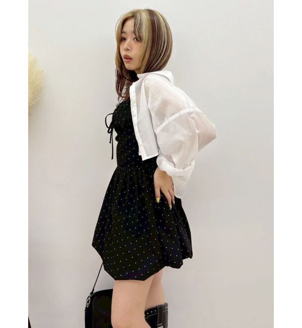 EVRIS「シアークロップドシャツ」|シャツ・ブラウス|