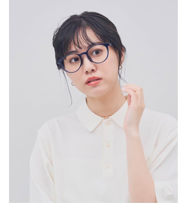  「ボストン型 メガネ｜クリアカラー｜伊達メガネ 度付きメガネ｜ユニセックス  レンズ交換券付」|メガネ|