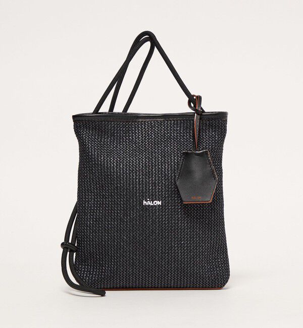 UNITED ARROWS「＜hALON＞ソフトメッシュ ミニ ショルダーバッグ」|ショルダー・メッセンジャー|BLACK