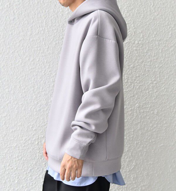 SHIPS any「SHIPS any: カラー ダンボール スナップ プルオーバー パーカー 25AW◇」|パーカー|