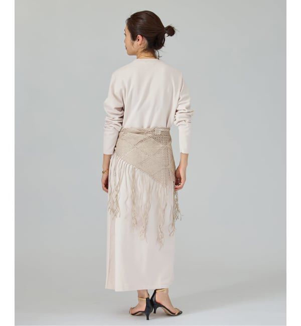 VERMEIL par iena「ニットコクーンロングワンピース」|ワンピース|