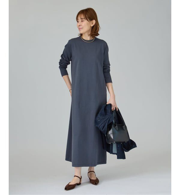 VERMEIL par iena「ニットコクーンロングワンピース」|ワンピース|