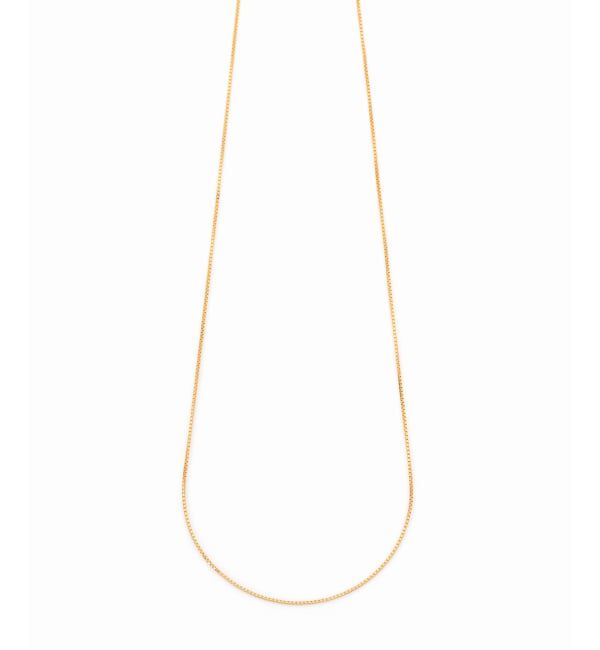 IENA「《追加4》SASKIA DIEZ/サスキア ディツ FINE NL FRINGE CUBIC ネックレス」|ネックレス|