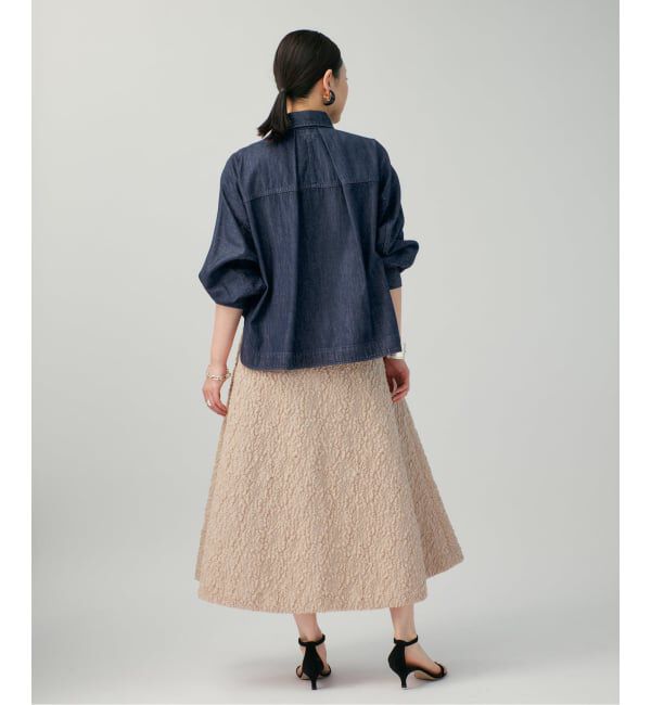 VERMEIL par iena「《追加》デニムフォルムシャツ」|シャツ・ブラウス|