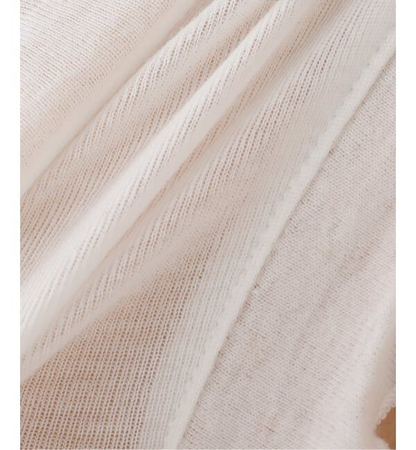 IENA LA BOUCLE「seamless basic./シームレスベーシック Flounce タンクトップ」|タンクトップ|