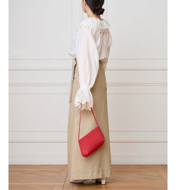 IENA LA BOUCLE「IENA LA BOUCLE シアーフリルブラウス」|シャツ・ブラウス|