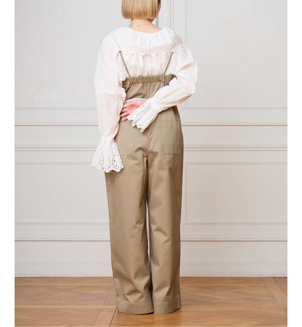 IENA LA BOUCLE「IENA LA BOUCLE シアーフリルブラウス」|シャツ・ブラウス|