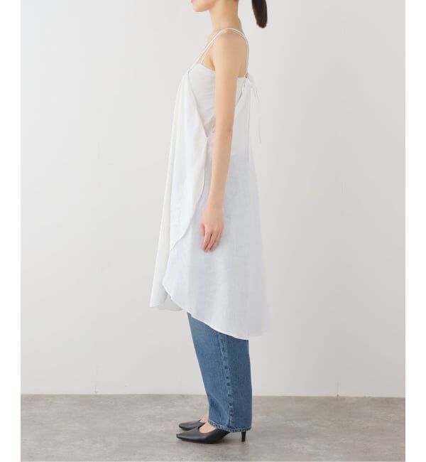IENA LA BOUCLE「HERITER/エリテ cicular dron work テーブルクロスキャミソール H0-00-3083」|ワンピース|