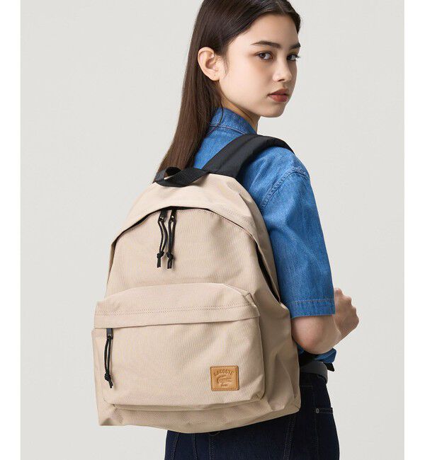 LACOSTE「カジュアルクロック デイパック / バックパック リュック」|リュック|ベージュ
