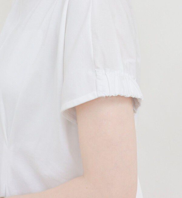 fredy emue「ウエストタックフレンチカットソーブラウス」|Tシャツ・カットソー|