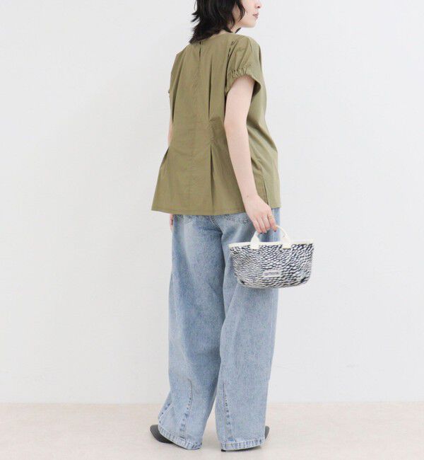 fredy emue「ウエストタックフレンチカットソーブラウス」|Tシャツ・カットソー|