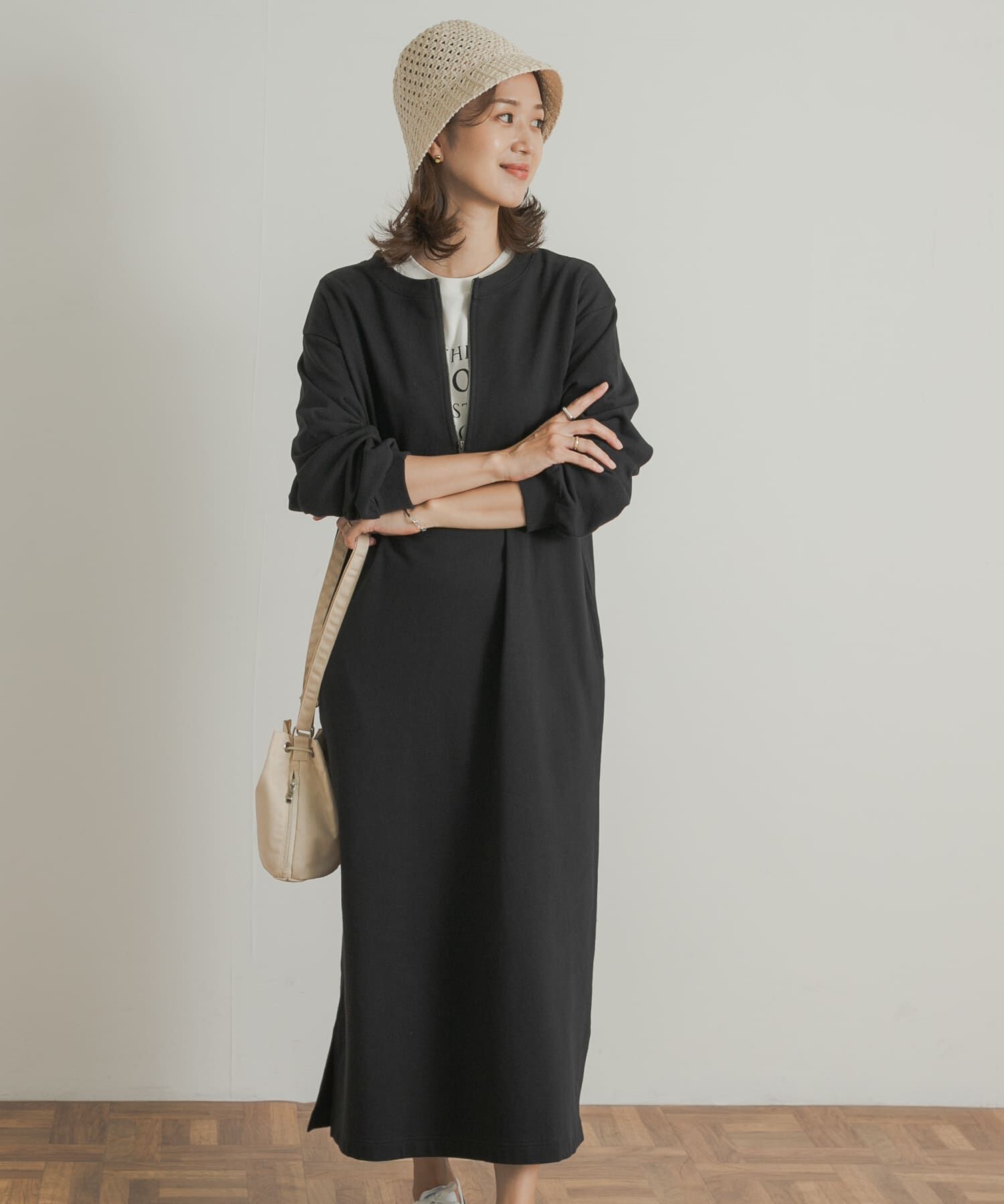 URBAN RESEARCH DOORS「Mini Lining One Piece」|ワンピース|