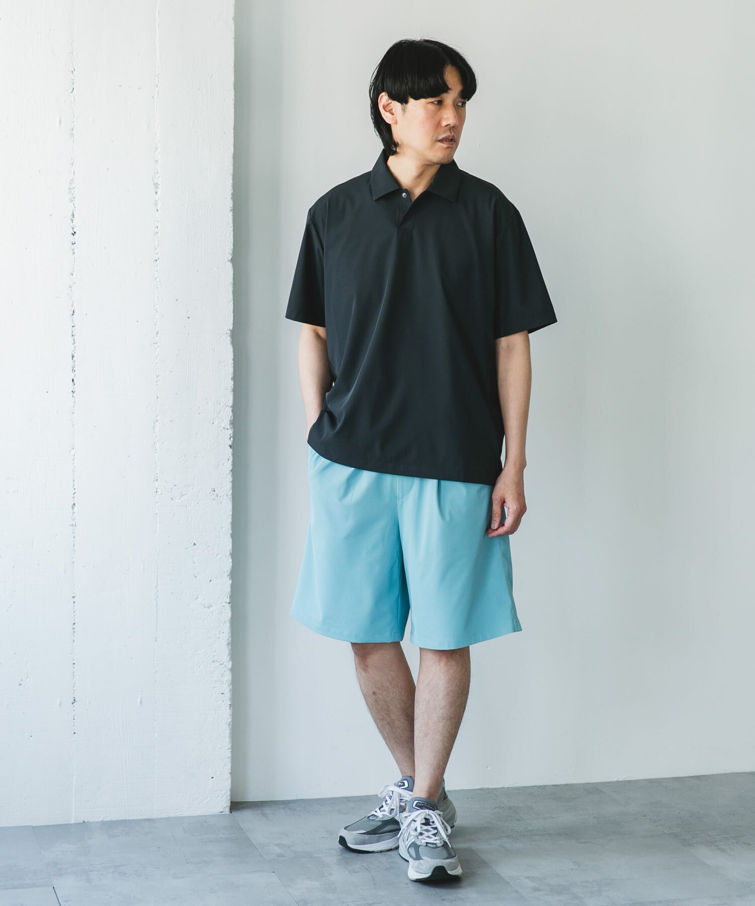 URBAN RESEARCH DOORS「『UR TECH』サマシェア ポロシャツ」|ポロシャツ|