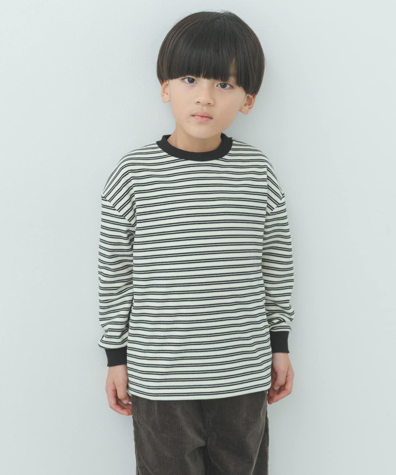 URBAN RESEARCH DOORS「『WEB/一部店舗限定サイズ』起毛ボーダープルオーバー(KIDS)」|その他|