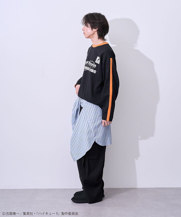 Green Parks「ハイキュー!! ユニフォーム長袖Tシャツ」|Tシャツ・カットソー|