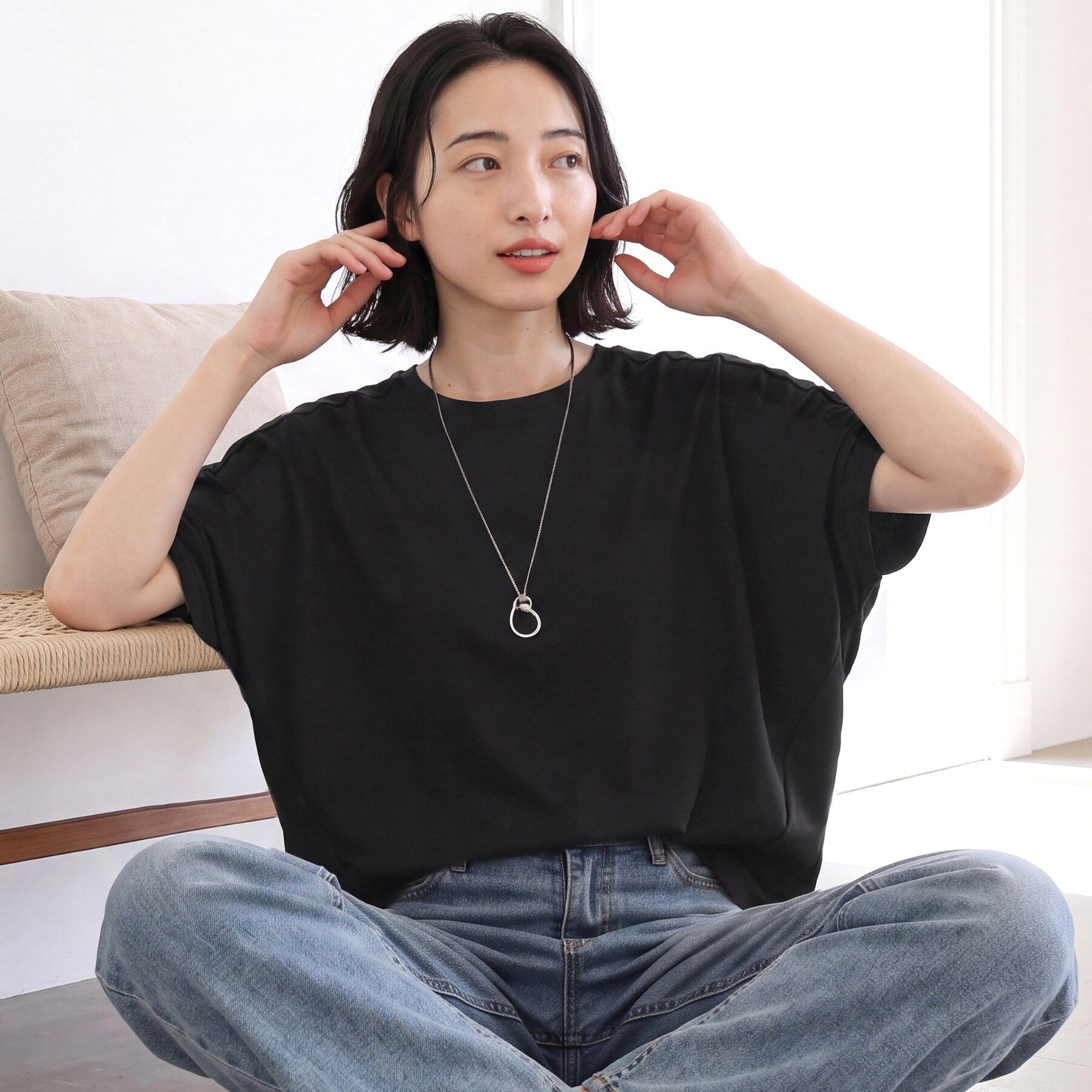 Dessin「アンチスウェットプレーティングコクーンプルオーバー」|Tシャツ・カットソー|