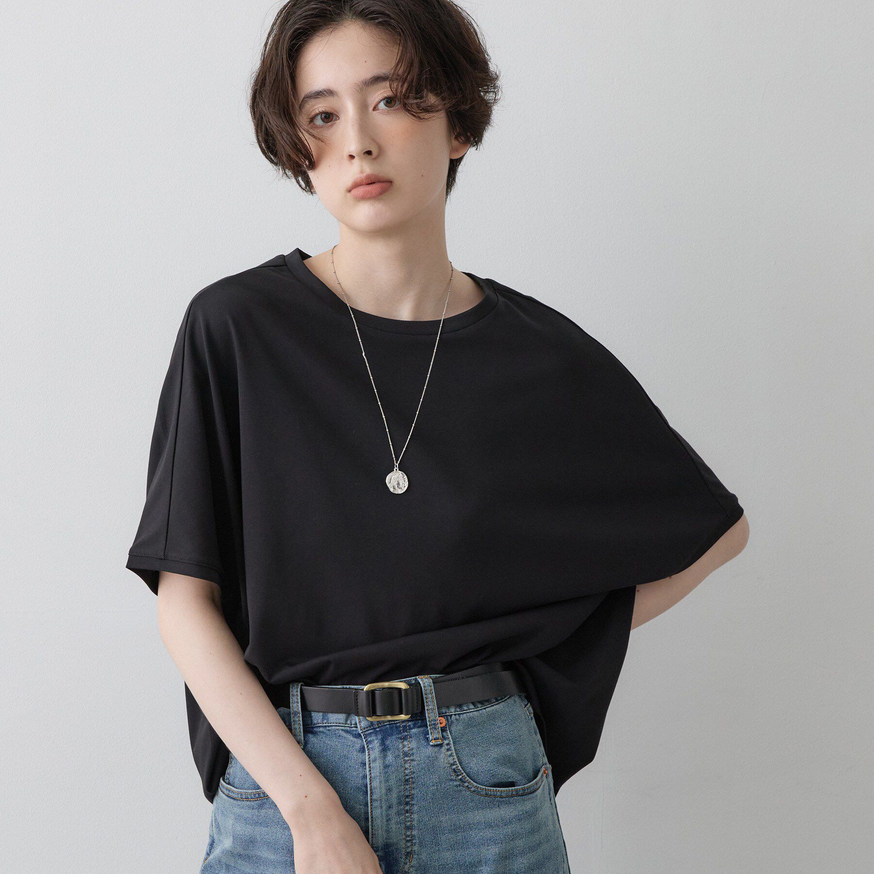 Dessin「アンチスウェットプレーティングコクーンプルオーバー」|Tシャツ・カットソー|