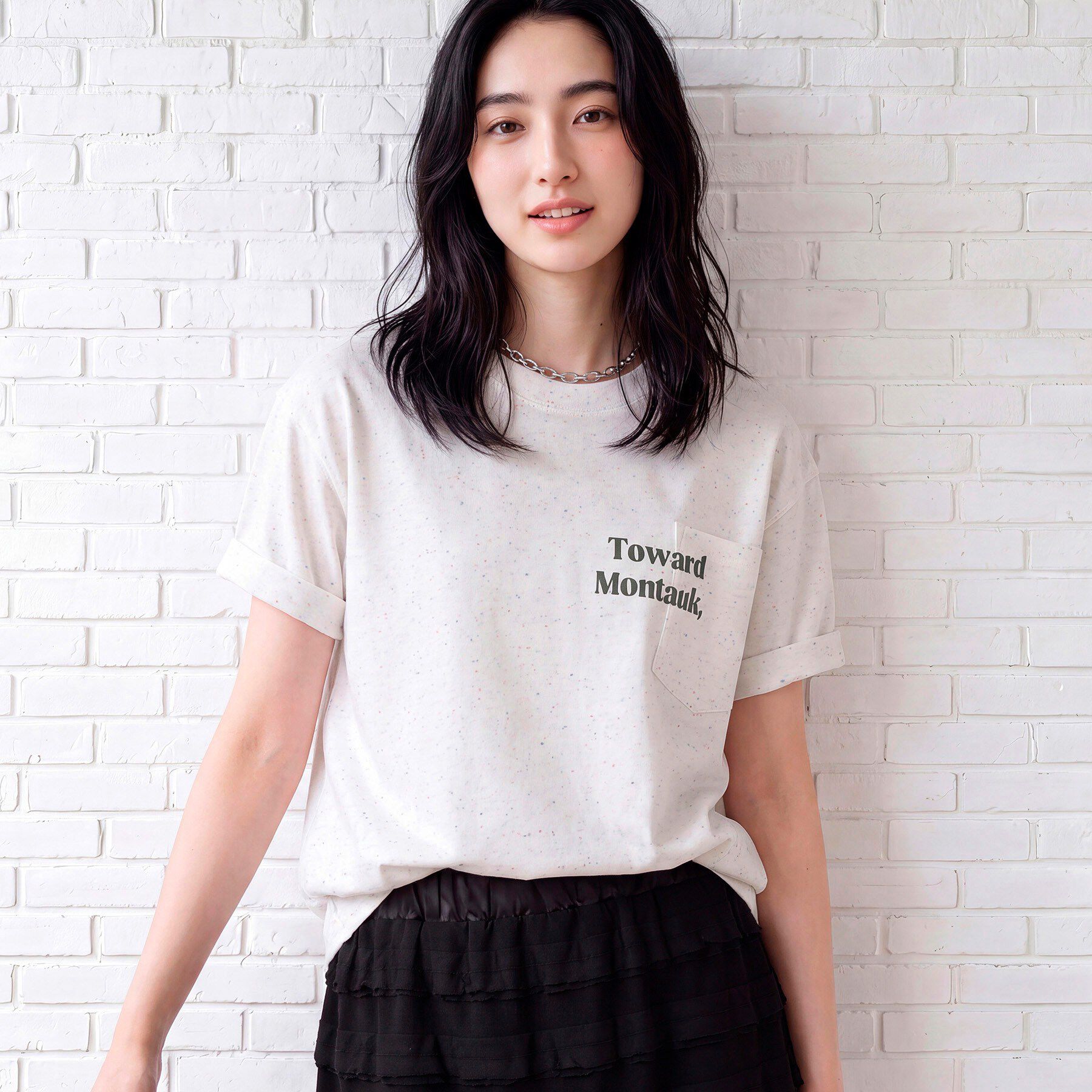 Dessin「ネップ天竺／ポケットTシャツ」|Tシャツ・カットソー|