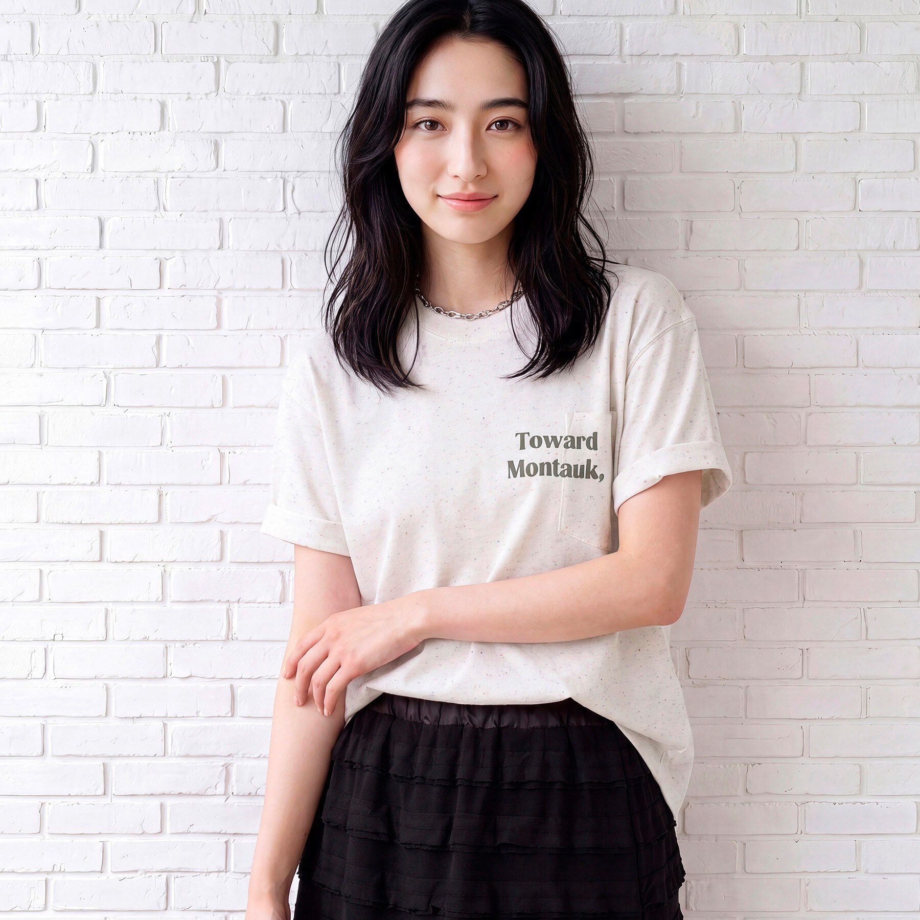 Dessin「ネップ天竺／ポケットTシャツ」|Tシャツ・カットソー|