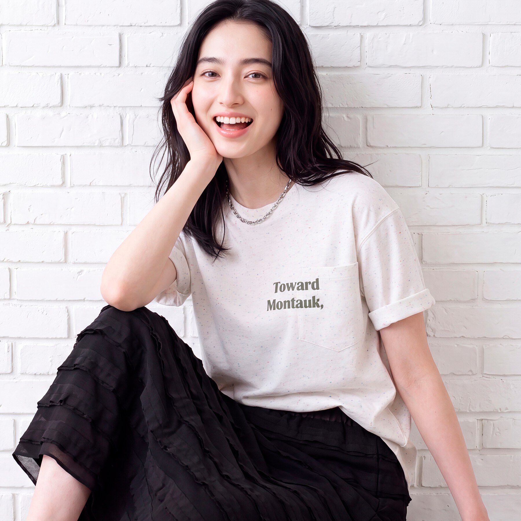 Dessin「ネップ天竺／ポケットTシャツ」|Tシャツ・カットソー|