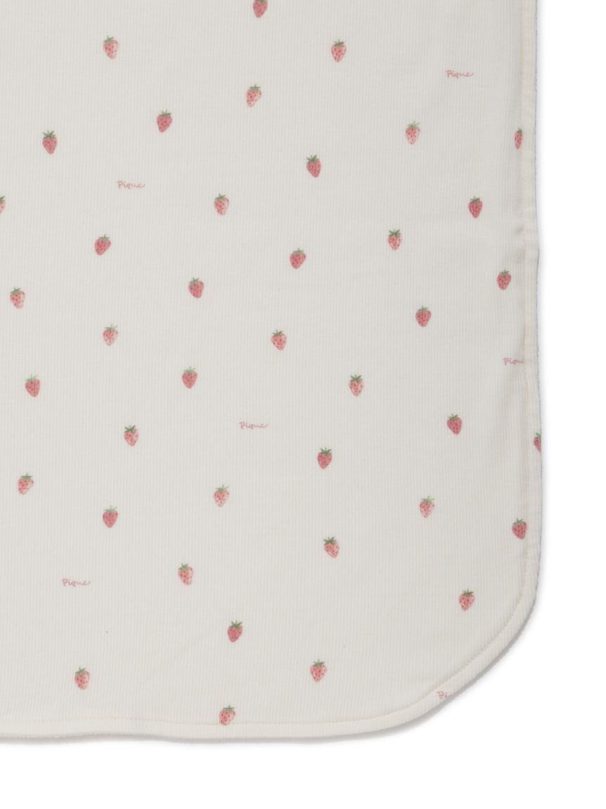 GELATO PIQUE KIDS & BABY「【ラッピング済み】【BABY】ストロベリー柄チュールブランケット&スタイSET」|その他ベビー用品|