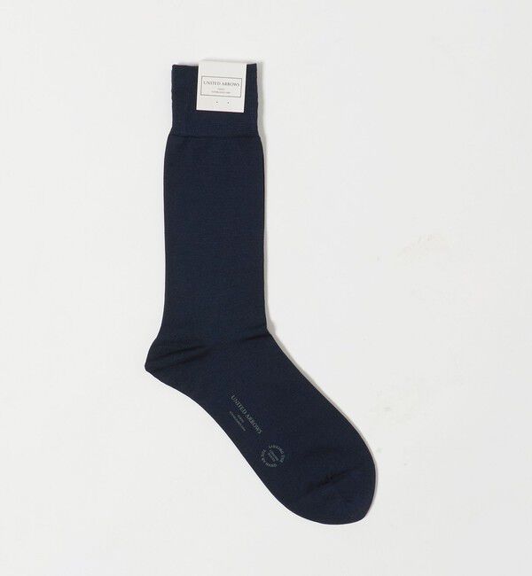 UNITED ARROWS「ソリッド ソックス」|ソックス|NAVY