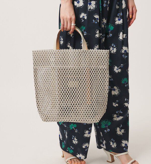 UNITED ARROWS「【一部別注】＜MARY AL TERNA＞GAP MESH トートバッグ」|トートバッグ|LT.GRAY