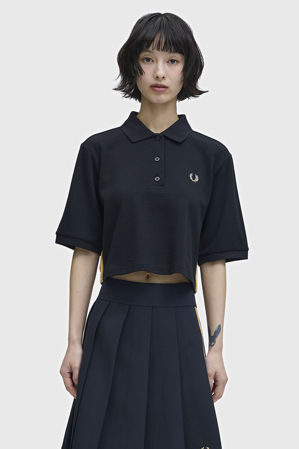 FRED PERRY 「Tape Detail Polo Shirt／テープディテールポロシャツ」|Tシャツ・カットソー|