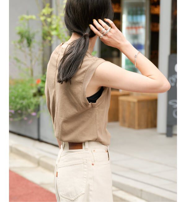 OUTDOOR PRODUCTS Usual Things「新色 ハイツイストコットンノースリTEE」|Tシャツ・カットソー|