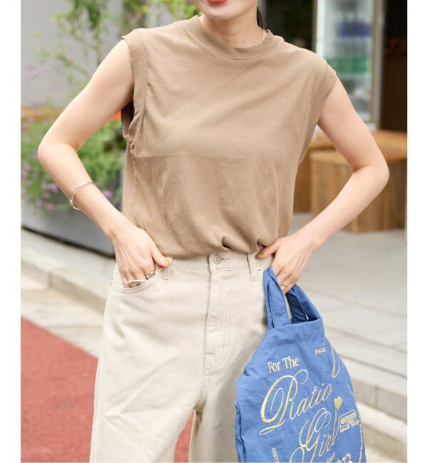 OUTDOOR PRODUCTS Usual Things「新色 ハイツイストコットンノースリTEE」|Tシャツ・カットソー|