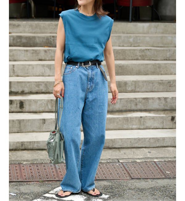 OUTDOOR PRODUCTS Usual Things「新色 ハイツイストコットンノースリTEE」|Tシャツ・カットソー|