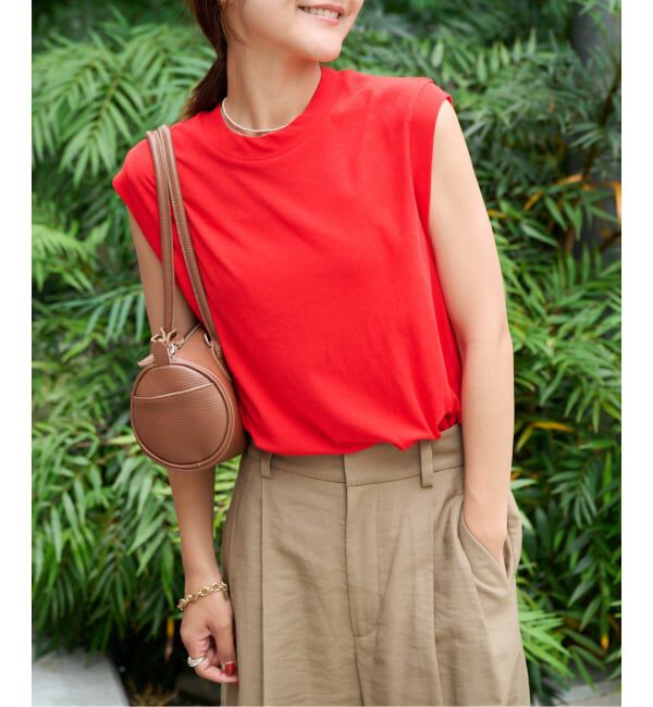 OUTDOOR PRODUCTS Usual Things「新色 ハイツイストコットンノースリTEE」|Tシャツ・カットソー|