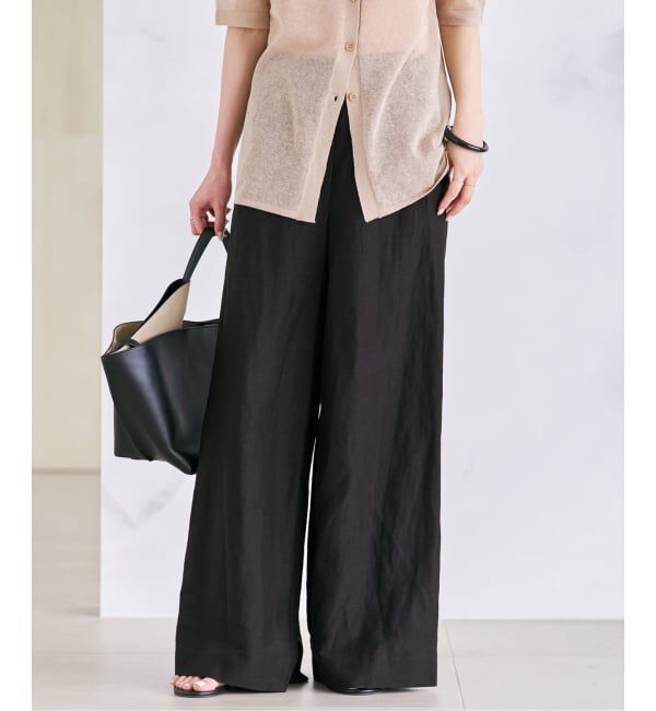 Plage「Linen Mix Wide パンツ」|その他|