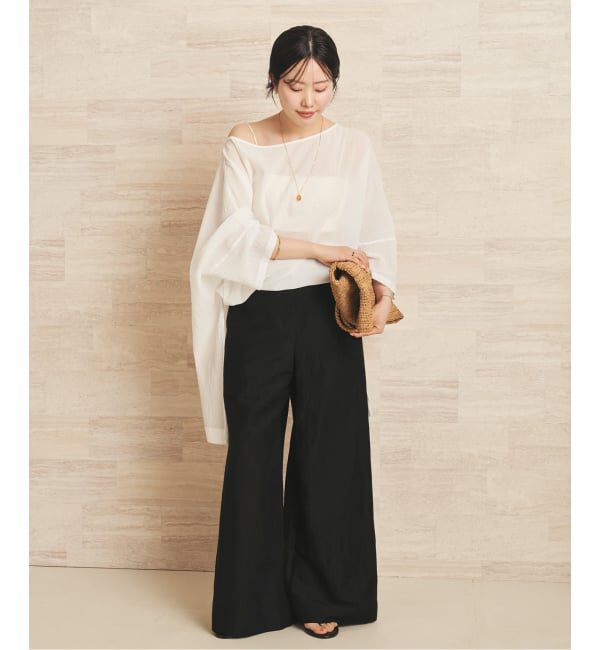 Plage「Linen Mix Wide パンツ」|その他|