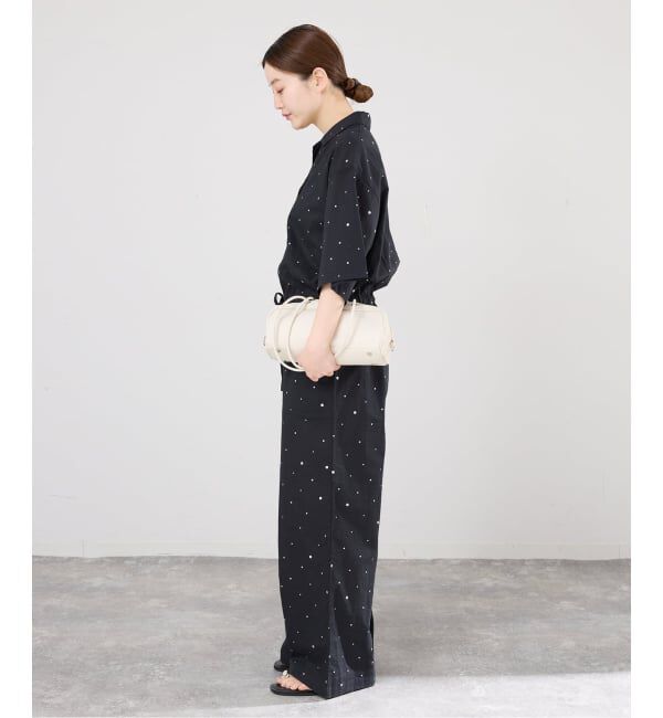 IENA「別注 COUTURE D'ADAM/クチュールドアダム Tiered Jamp suit 26SS-278」|オールインワン|