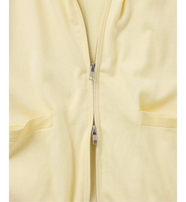 JOURNAL STANDARD「《予約》【FOLL / フォル】italy spinning giza cotton zip hoodie」|ニット・セーター|