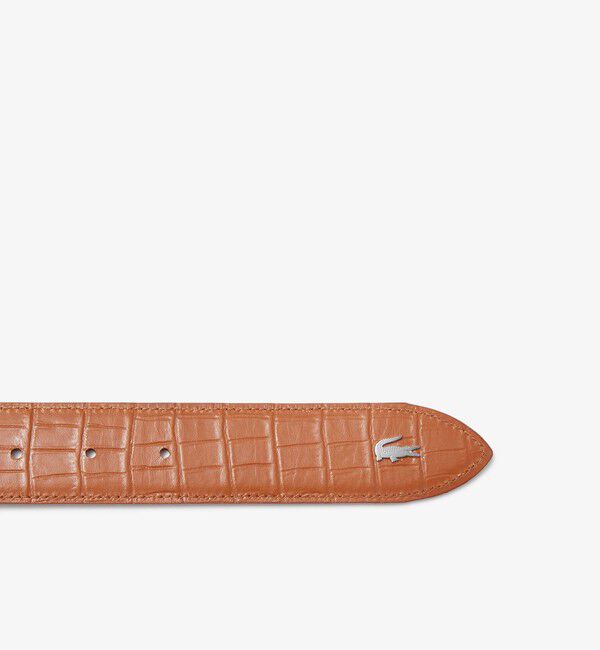 LACOSTE「スムース/クロコ型　リバーシブルベルト」|ベルト|