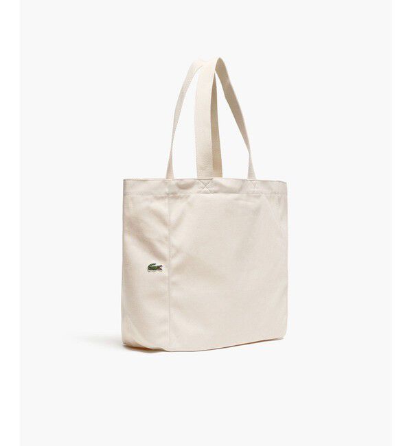 LACOSTE「コットンキャンバストートバッグ」|トートバッグ|ナチュラル