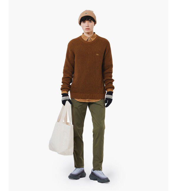 LACOSTE「コットンキャンバストートバッグ」|トートバッグ|