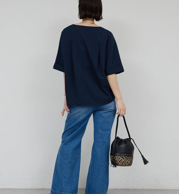  「【WEB限定】スキッパーブラウス」|シャツ・ブラウス|