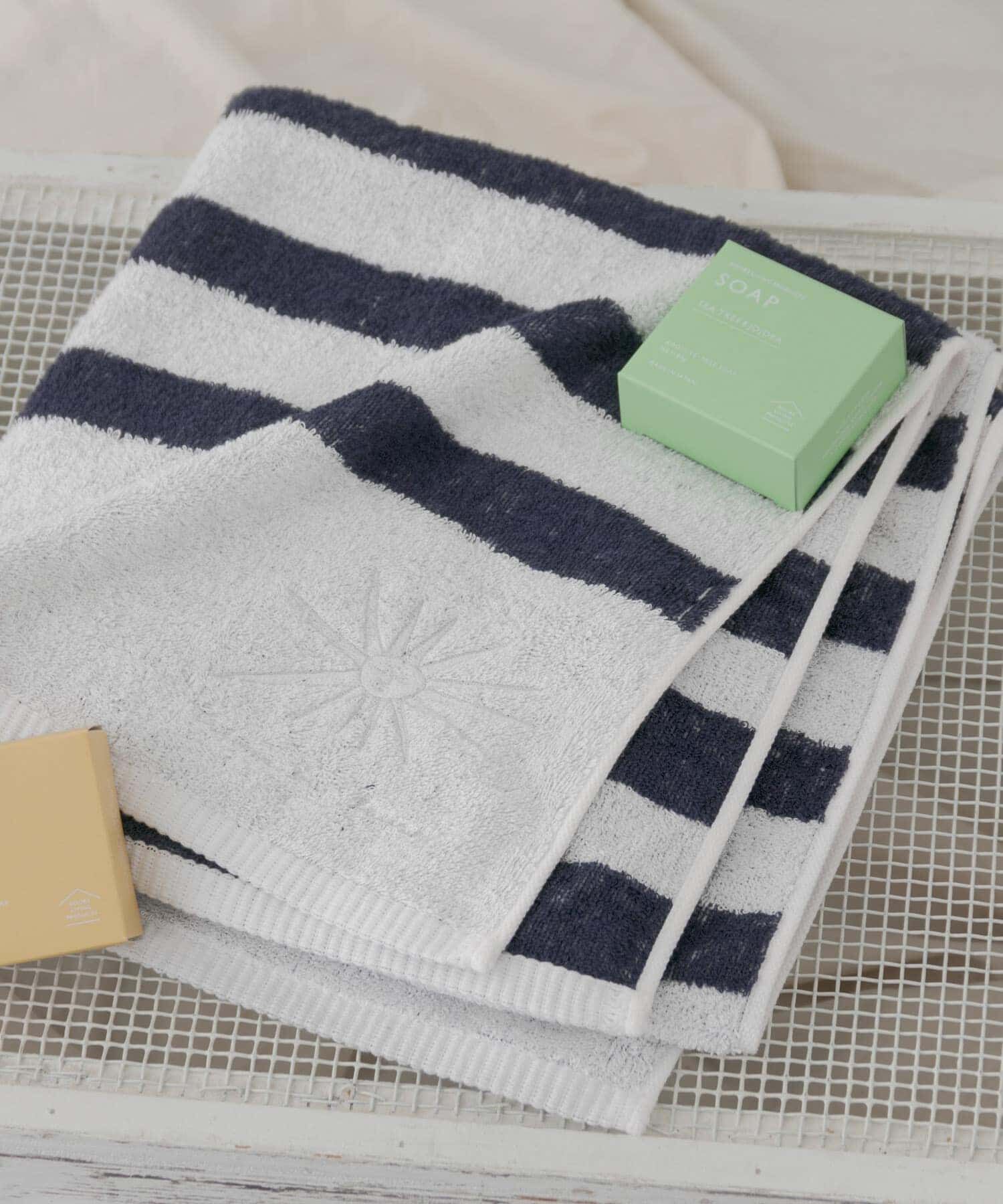 URBAN RESEARCH DOORS「DOORS LIVING PRODUCTS　Bath Towel border」|タオル|