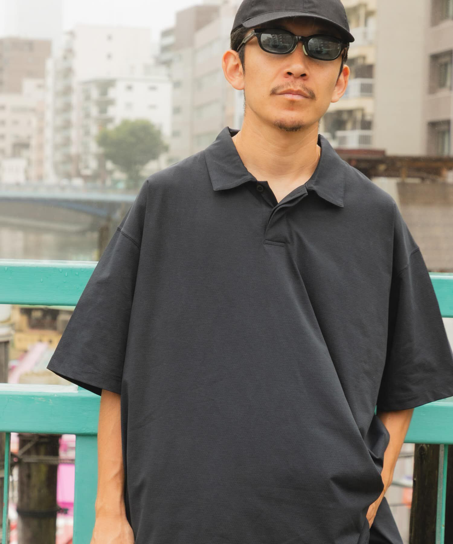 URBAN RESEARCH「Wide Dad　BREEZY TECH ポロシャツ」|ポロシャツ|