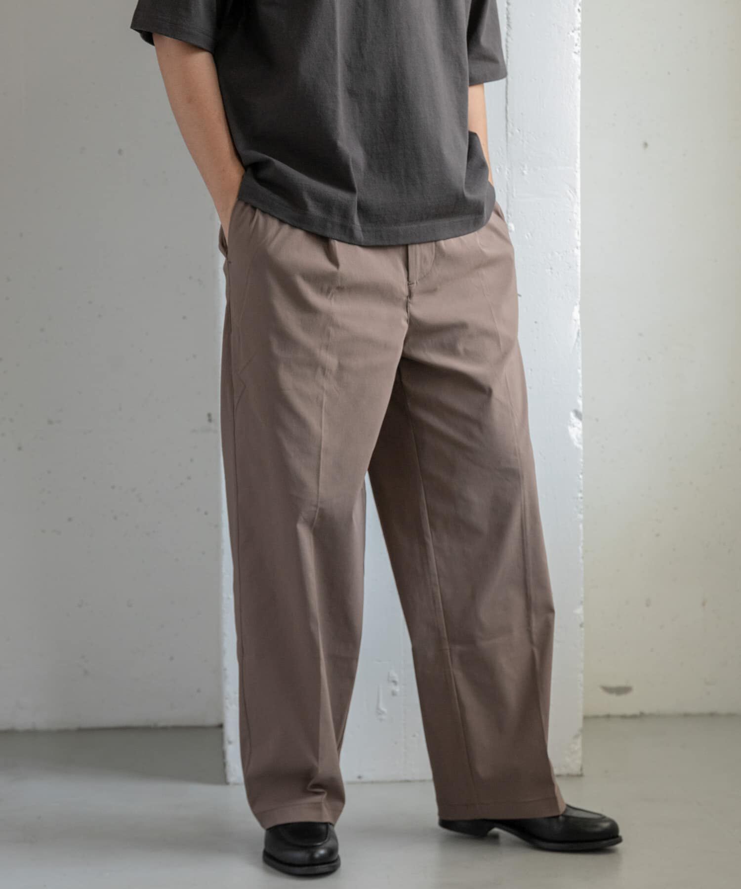 URBAN RESEARCH DOORS「FORK&SPOON　スーパーストレッチワンタックトラウザー」|その他|