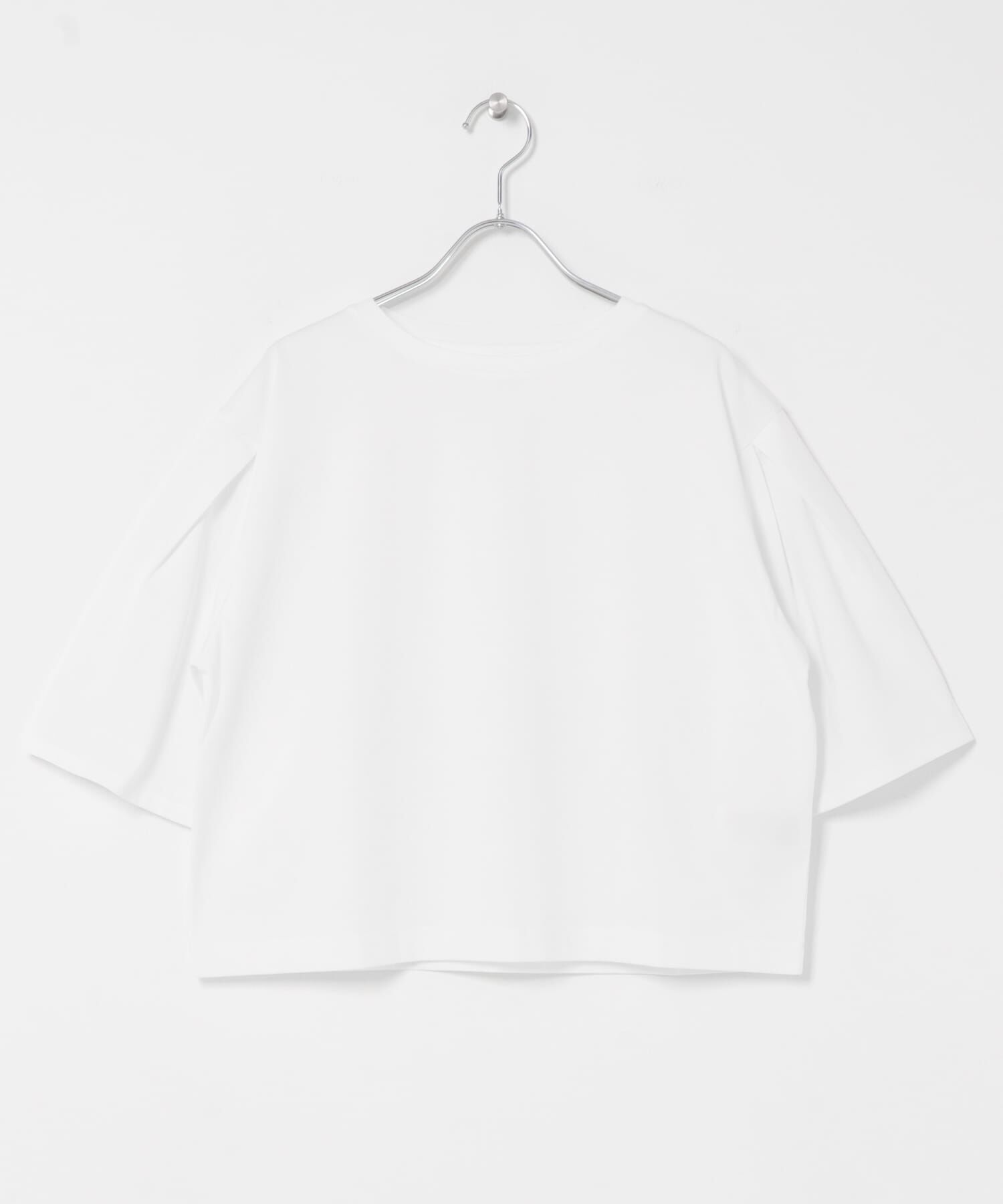 URBAN RESEARCH DOORS「シルケットクロップドプルオーバー」|Tシャツ・カットソー|