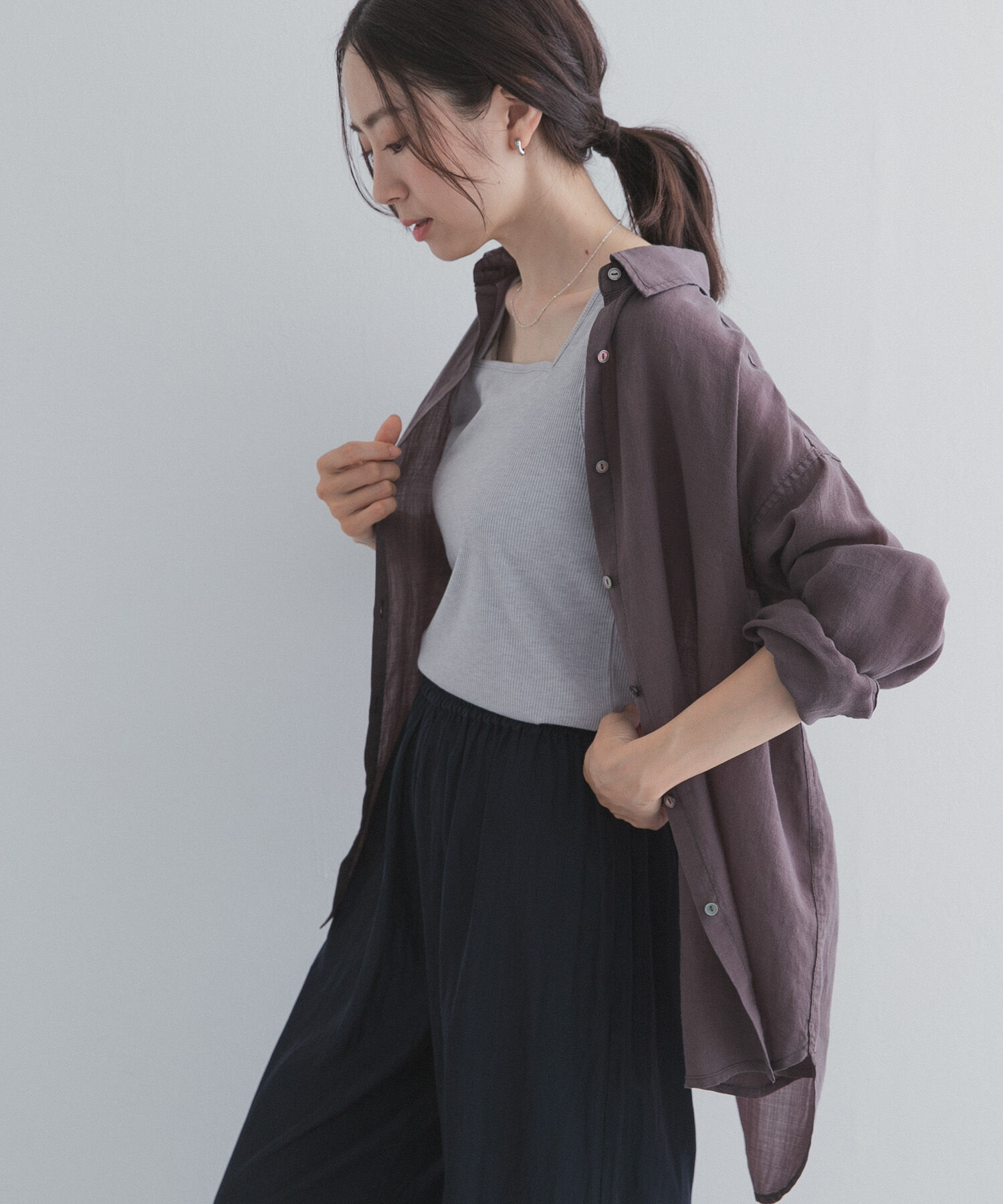 URBAN RESEARCH DOORS「ラメ2WAYタンクトップ」|タンクトップ|