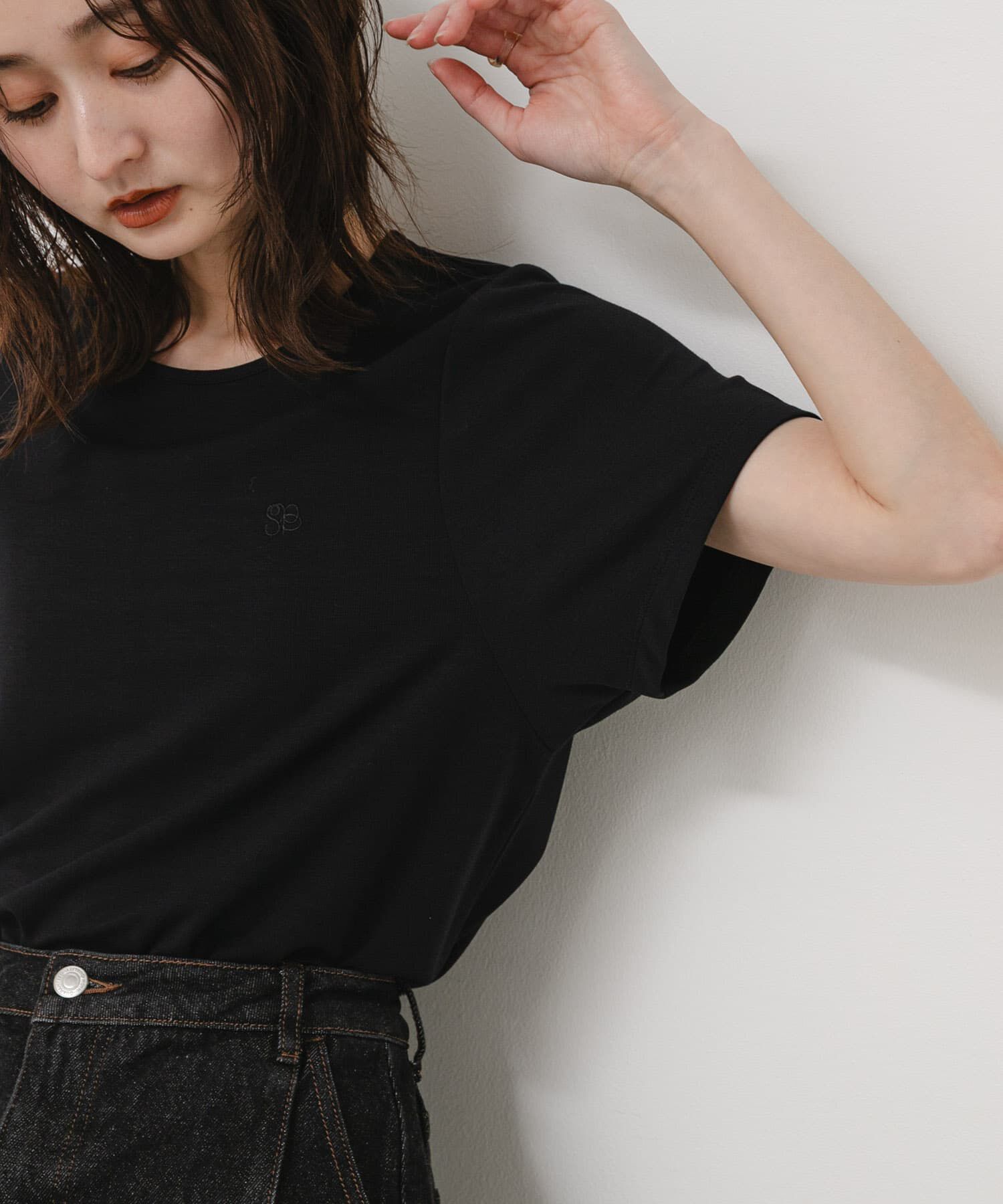 SENSE OF PLACE by URBAN RESEARCH「汗ジミ防止コクーンスリーブクルーネックTシャツ」|Tシャツ・カットソー|