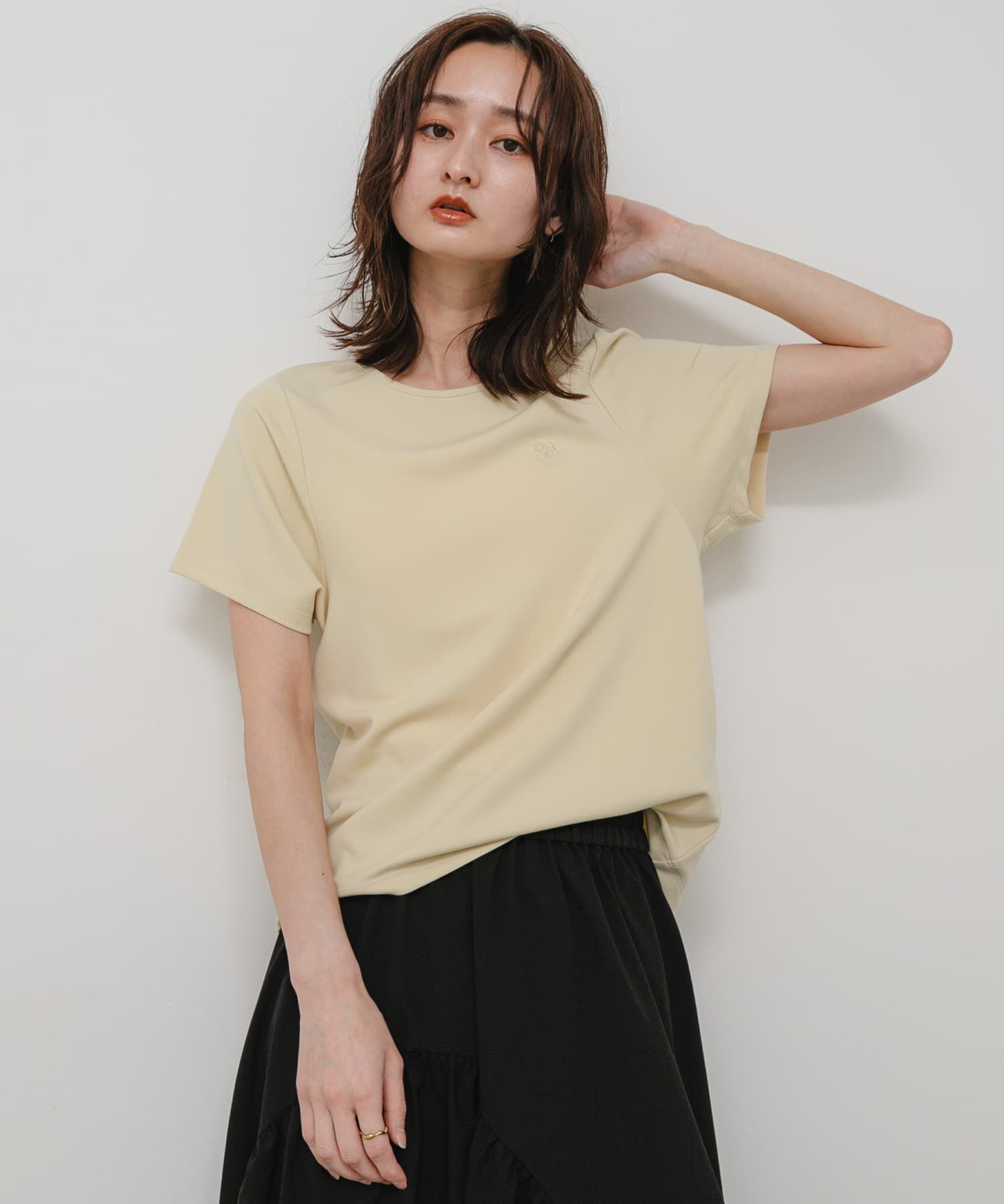 SENSE OF PLACE by URBAN RESEARCH「汗ジミ防止コクーンスリーブクルーネックTシャツ」|Tシャツ・カットソー|